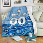 custom-personalised-melbourne-blanket-indigenous-dot-painting-art