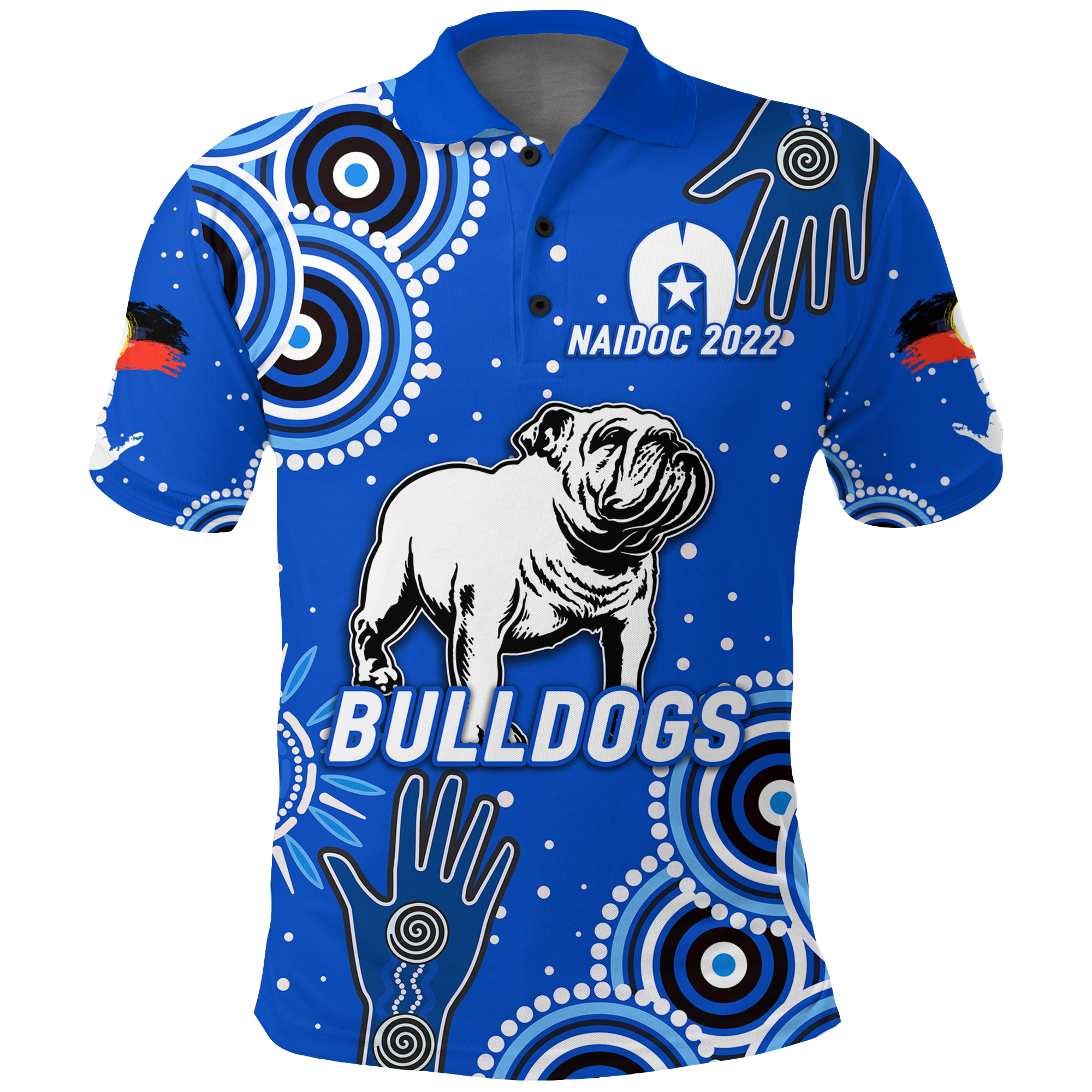 custom-personalised-bulldogs-rugby-naidoc-2022-aboriginal-polo-shirt