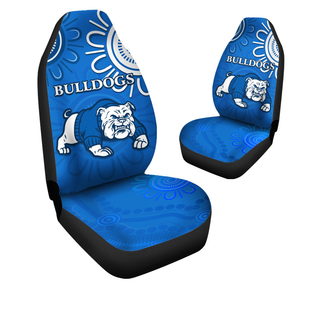 bulldogs-indigenous-car-seat-cover