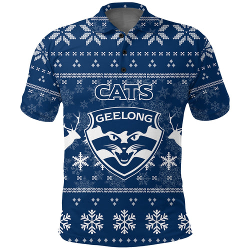 geelong-cats-polo-shirt-christmas-ugly-style