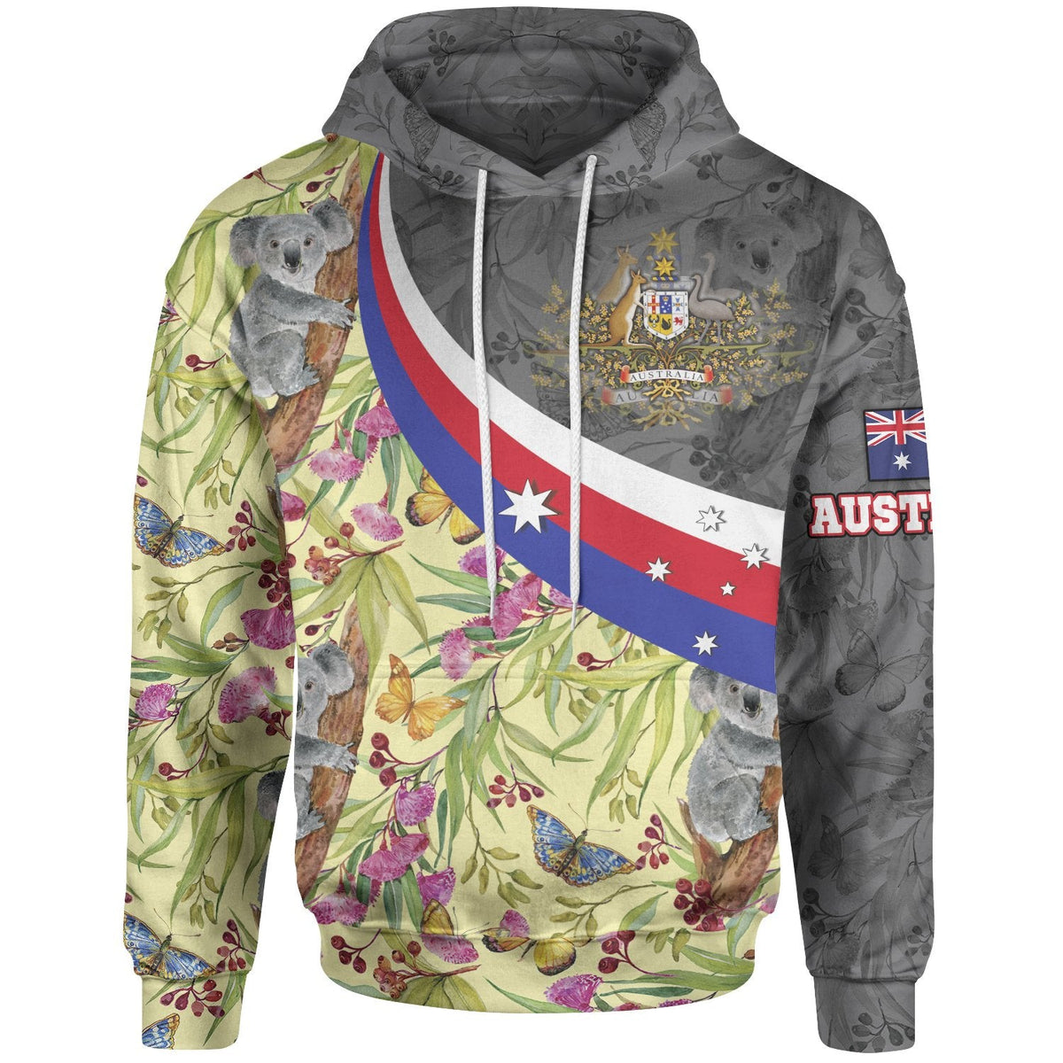 hoodie-australia-coat-of-arms-with-koala-patterns-ver01