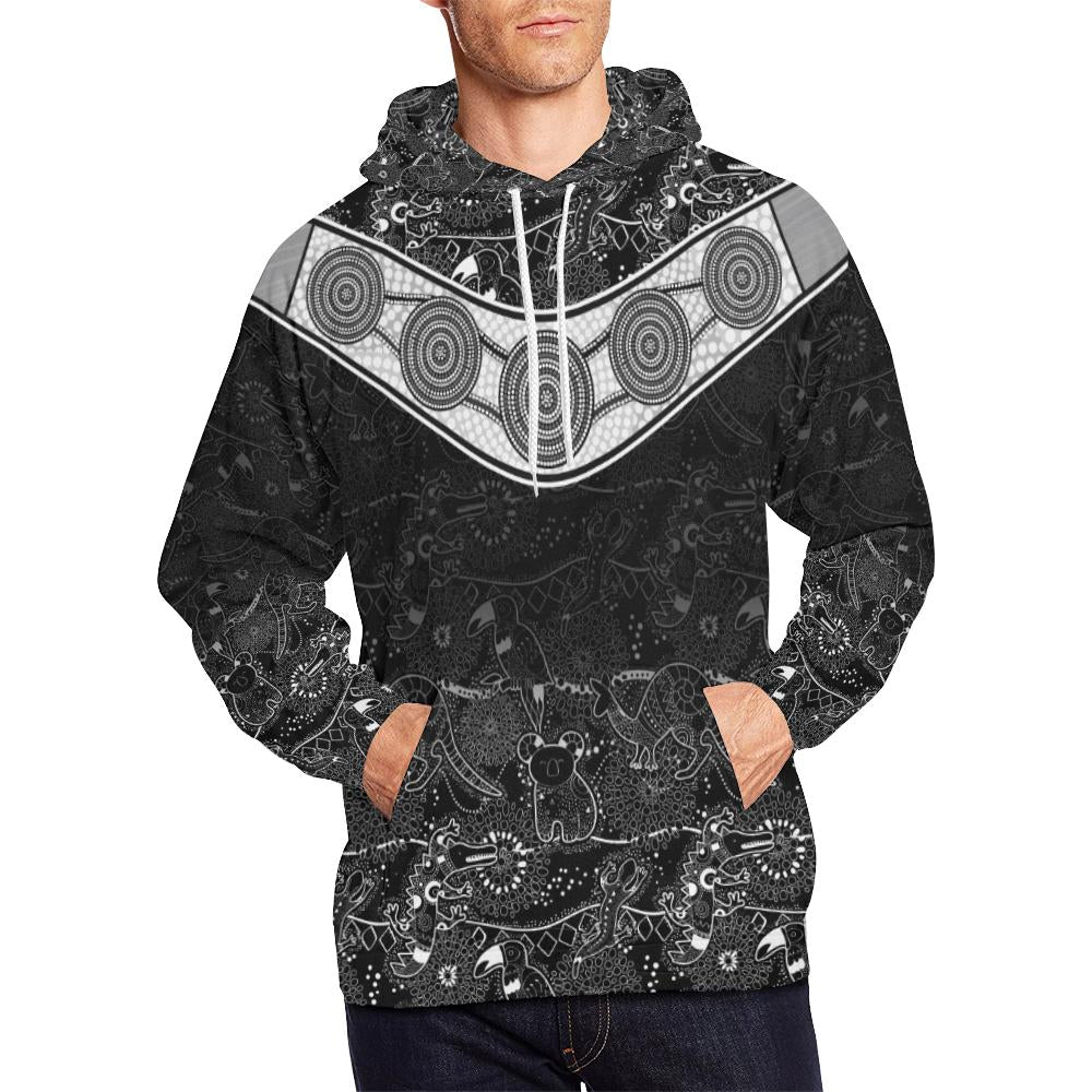 aboriginal-hoodie-boomerang-koala-kangaroo-patterns