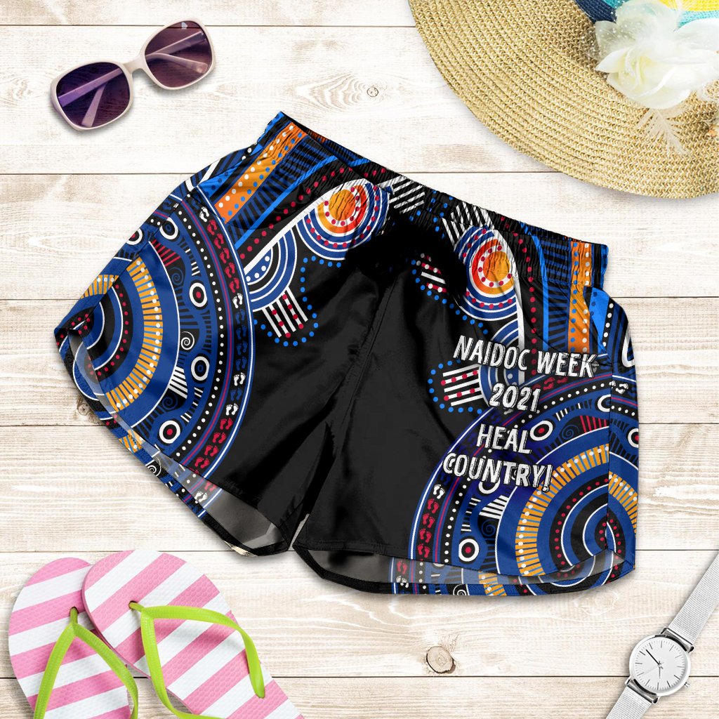 Australia Naidoc Week 2021 Women's Shorts, Heal Country - Vibe Hoodie