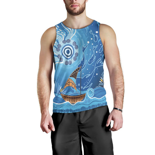 men-tank-top-aboriginal-view-sea-with-fish-and-boat