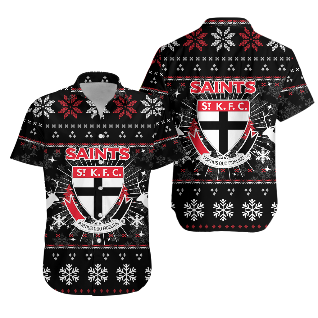 St Kilda Hawaiian Shirt - Christmas Ugly Style