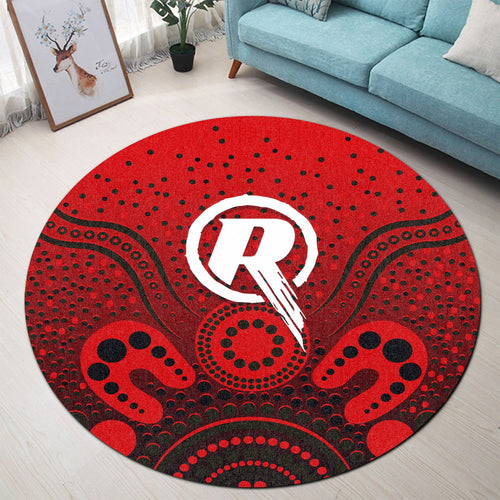 melbourne-renegades-round-rug-aboriginal-style-of-dot