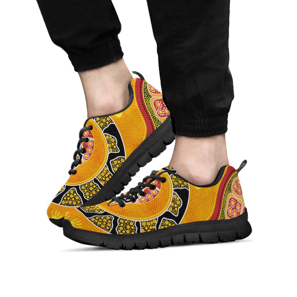sneaker-aboriginal-unique-style-snake-orange-color-2021