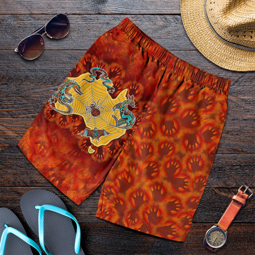 aboriginal-mens-shorts-australia-map-hand-patterns-spider-web