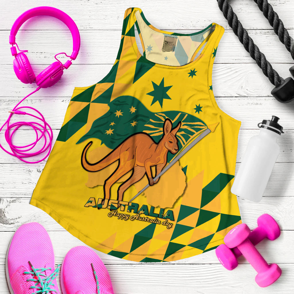 Australia Day Proud To Be Aussie Women Tank Top 