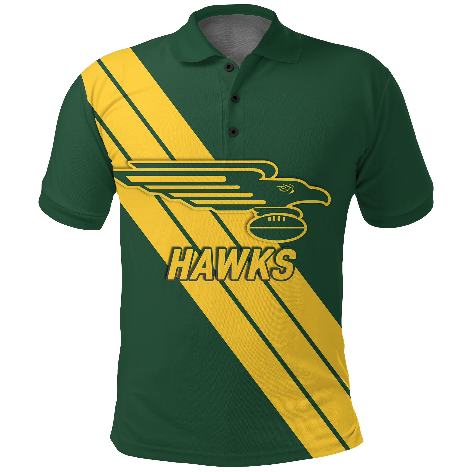 Hawks Football 2022 Augusta Margaret River Polo Shirt