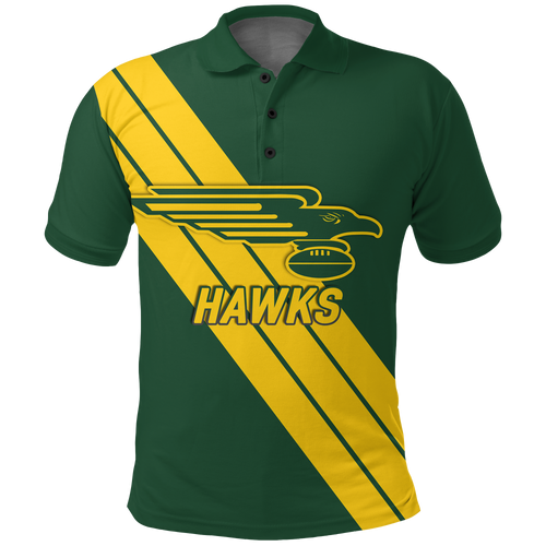 Hawks Football 2022 Augusta Margaret River Polo Shirt