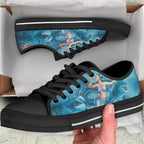 low-top-shoes-australia-beautiful-mermaid-with-dolphin