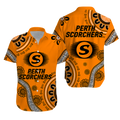 Perth Scorchers Aboriginal Art Cricket 2022 Hawaiian Shirt - LT12