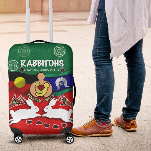 south-sydney-rabbitohs-luggage-covers-naidoc-week-indigenous