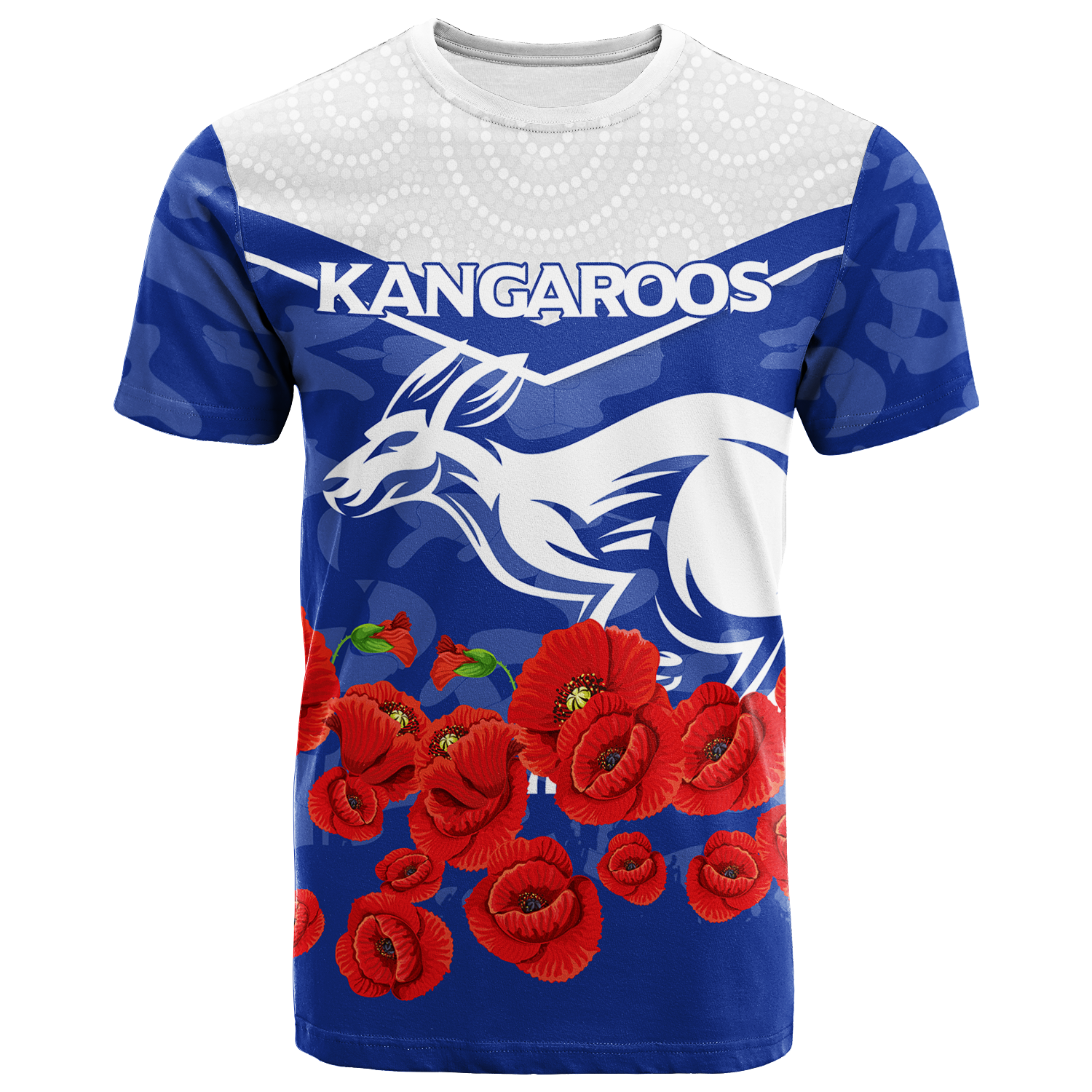 kangaroos-anzac-day-indigenous-art-t-shirt