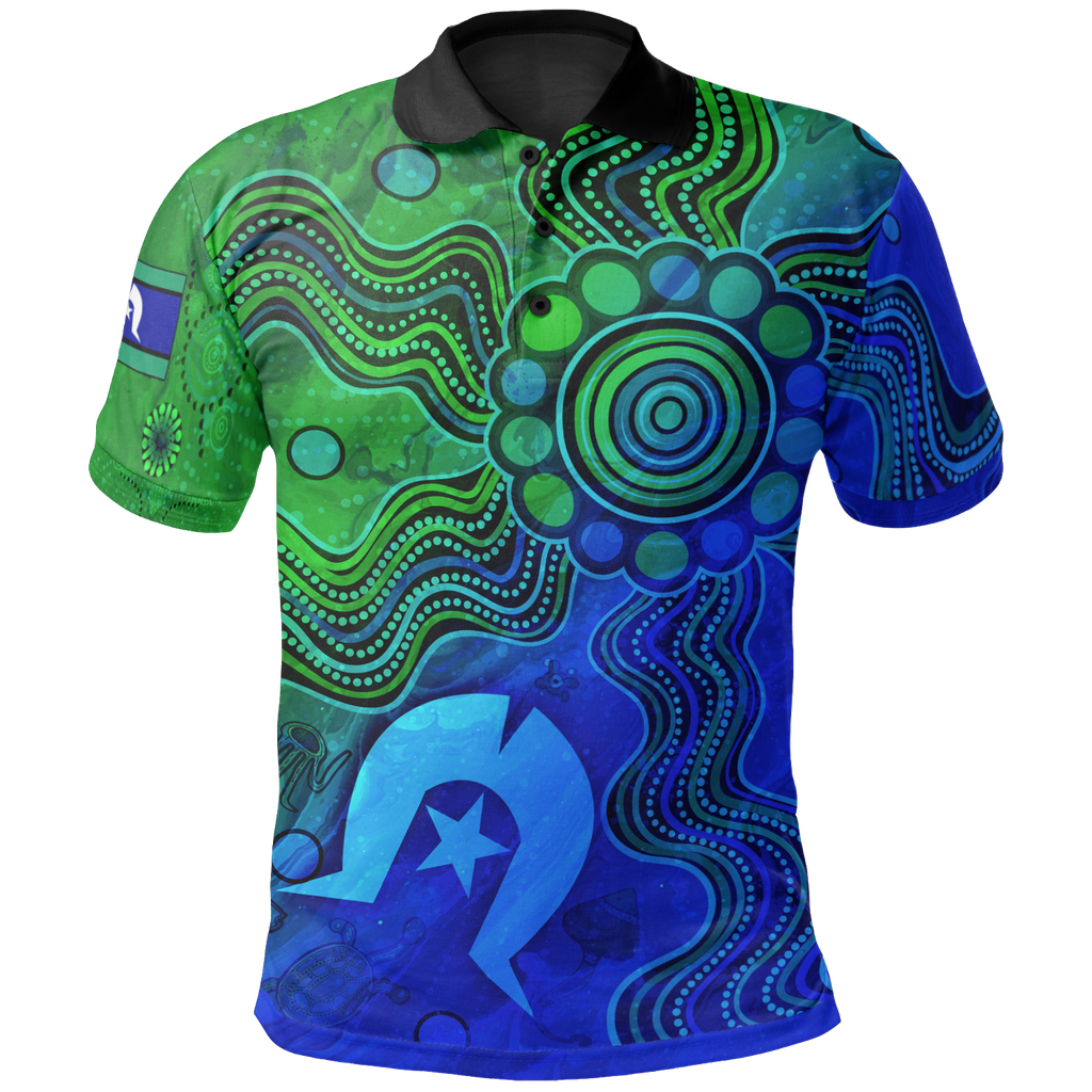aboriginal-polo-shirts-torres-strait-islands-flag