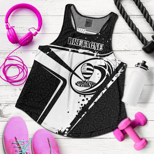 Brittany Rugby Women Racerback Tank - Breizh Rugby - Vibe Hoodie