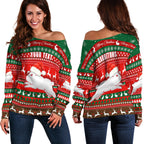 custom-personalised-rabbitohs-christmas-off-shoulder-sweater-south-sydney-indigenous