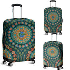 luggage-covers-aboriginal-green-dot-painting-with-earth
