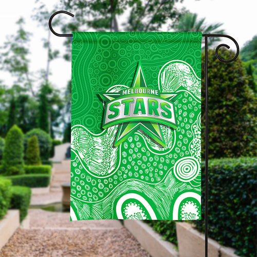 melbourne-stars-garden-flag-aboriginal-style-of-dot