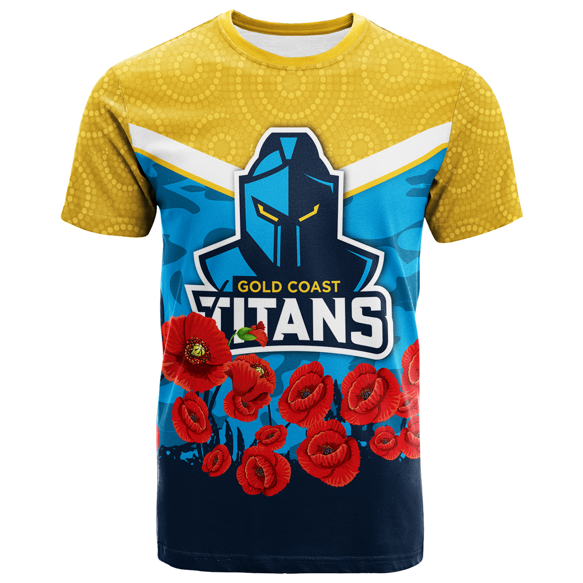 custom-personalised-gold-coast-titans-anzac-day-indigenous-art-t-shirt