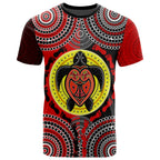aboriginal-t-shirt-turtle-footprint-circle-dot-painting
