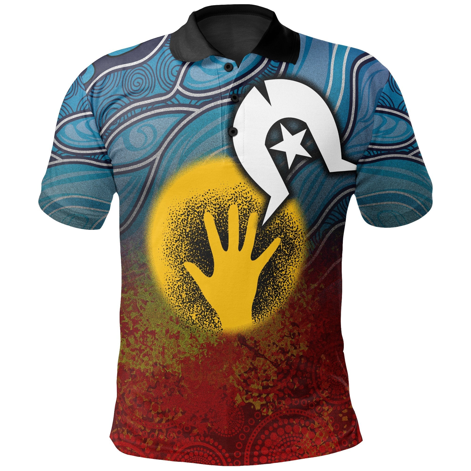 aboriginal-polo-shirt-aboriginal-and-torres-strait-islanders-flag