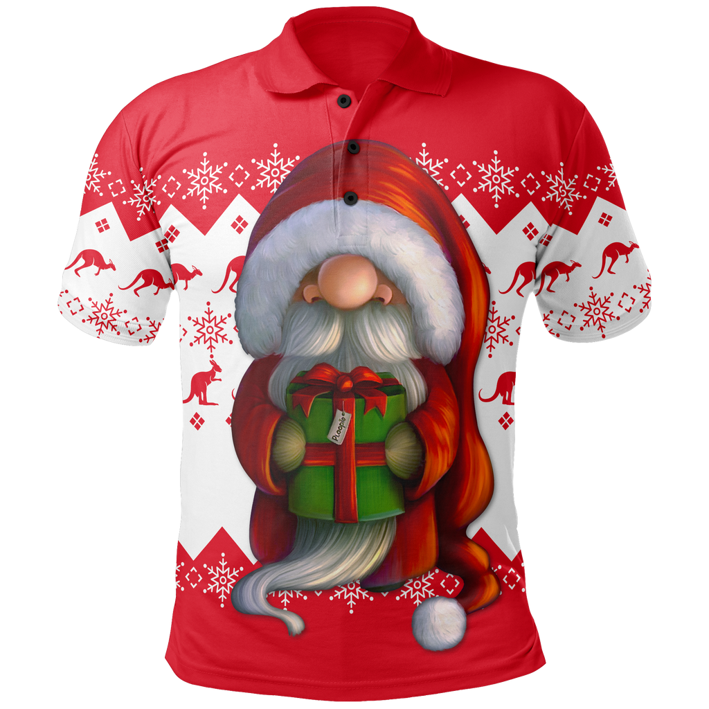 christmas-polo-shirt-christmas-gnome-shirt-unisex