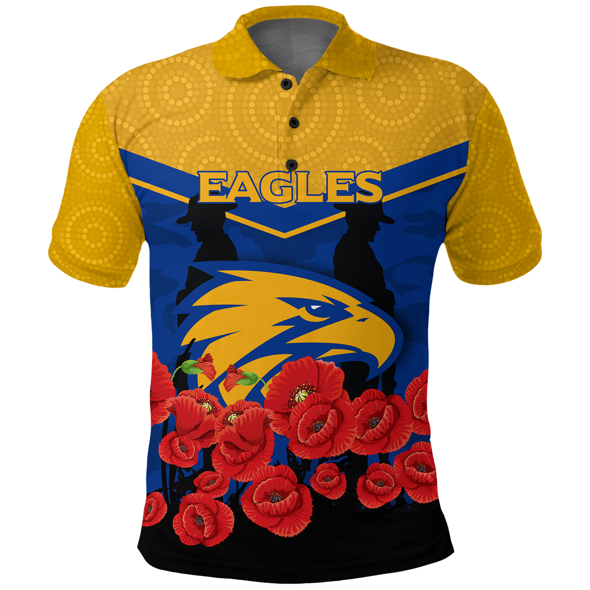 eagles-anzac-day-indigenous-art-polo-shirt