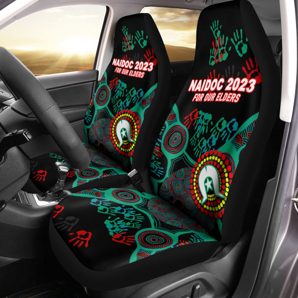 NAIDOC Week 2023 Aboriginal Art For Our Elders Car Seat Covers - LT12