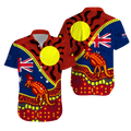 Australia Day Indigenous Art Hawaiian Shirt