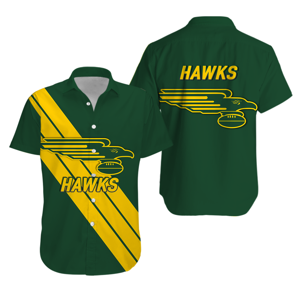 Hawks Football 2022 Augusta Margaret River Hawaiian Shirt