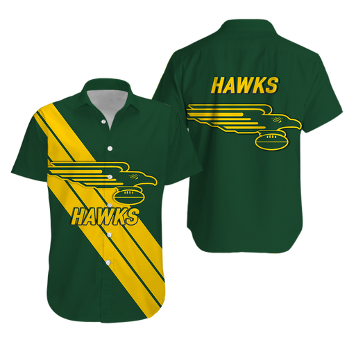 Hawks Football 2022 Augusta Margaret River Hawaiian Shirt