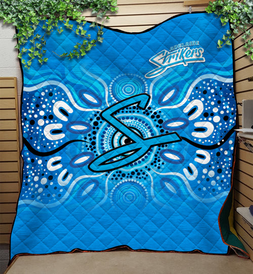 Adelaide Strikers Aboriginal Cricket 2022 Quilt - LT12