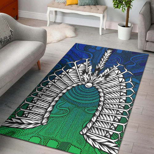 torres-strait-islander-area-rug-dhari-mask