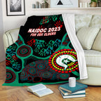 NAIDOC Week 2023 Aboriginal Art For Our Elders Blanket - LT12