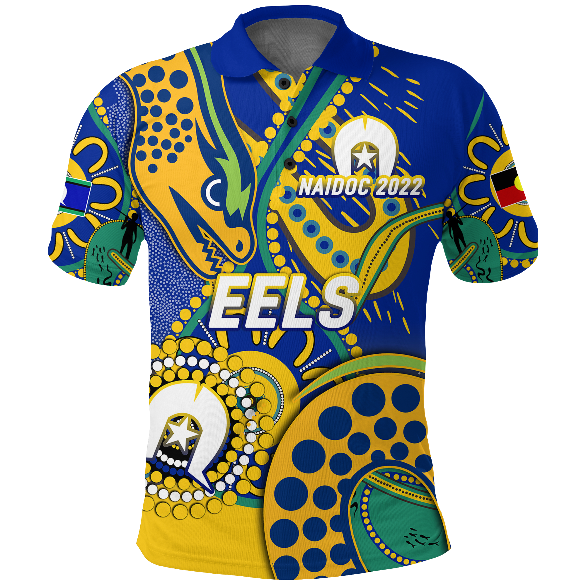 custom-personalised-eels-rugby-naidoc-2022-aboriginal-polo-shirt