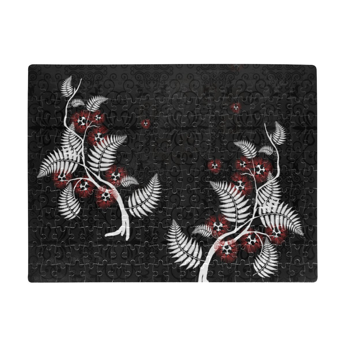 new-zealand-pohutukawa-silver-fern-jigsaw-puzzle