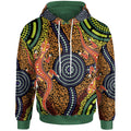 aboriginal-hoodie-aboriginal-two-lizards-dot-painting-circle