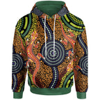 aboriginal-hoodie-aboriginal-two-lizards-dot-painting-circle