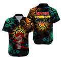 NAIDOC Week 2022 Aboriginal Art Unique Hawaiian Shirt - LT12