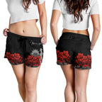 Anzac Day Women's Short - Remember Them - Vibe Hoodie