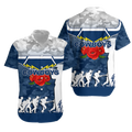 North Queensland Cowboys Anzac Day Camo Hawaiian Shirt