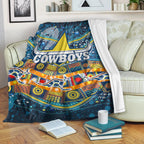 naidoc-week-cowboys-premium-blanket-aboriginal-dot-painting