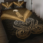 maori-manaia-new-zealand-quilt-bed-set-gold