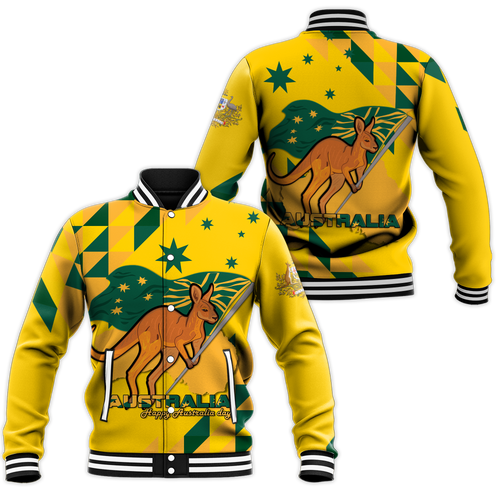 Australia Day Proud To Be Aussie Baseball Jacke