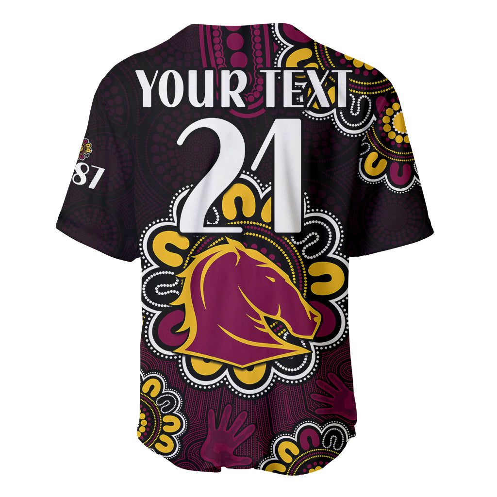 custom-personalised-nrl-brisbane-broncos-rugby-1987-aboriginal-baseball-jersey