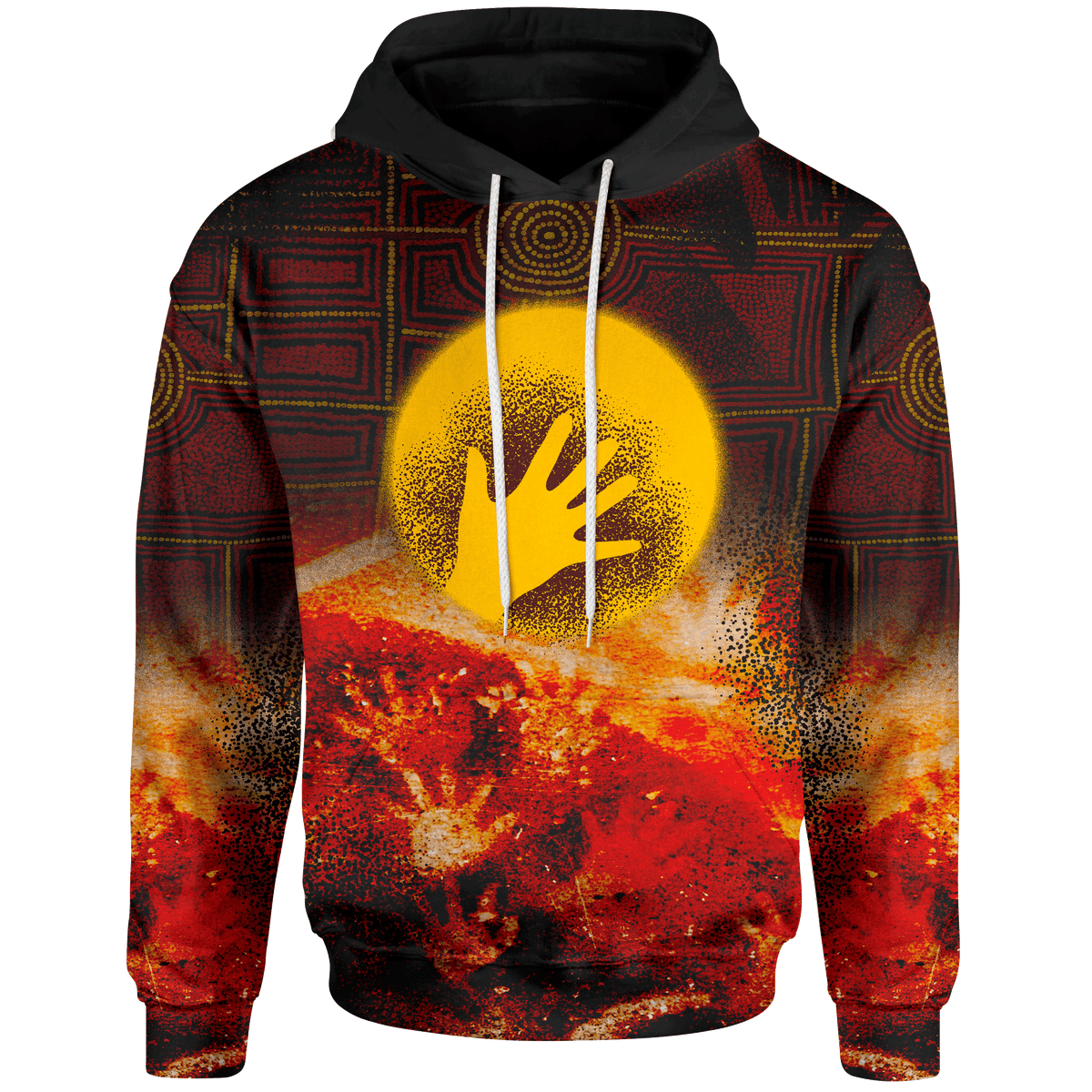 aboriginal-hoodie-indigenous-flag-hand-art
