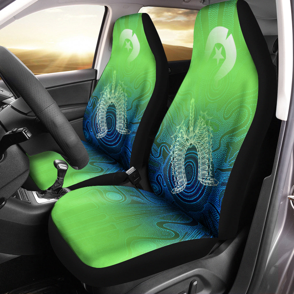 torres-strait-islands-car-seat-covers-indigenous-dot-painting-art