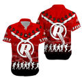 Melbourne Renegades ANZAC 2022 Hawaiian Shirt Camouflage With Poppy